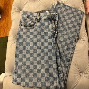 Pacsun checkered jeans
